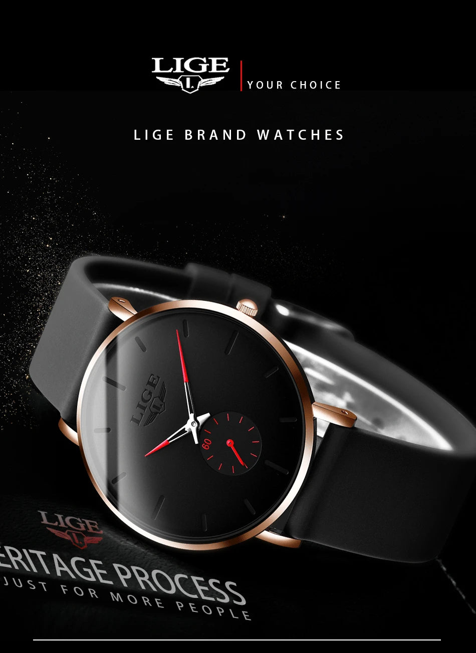 Lige Fashion Sports Watch