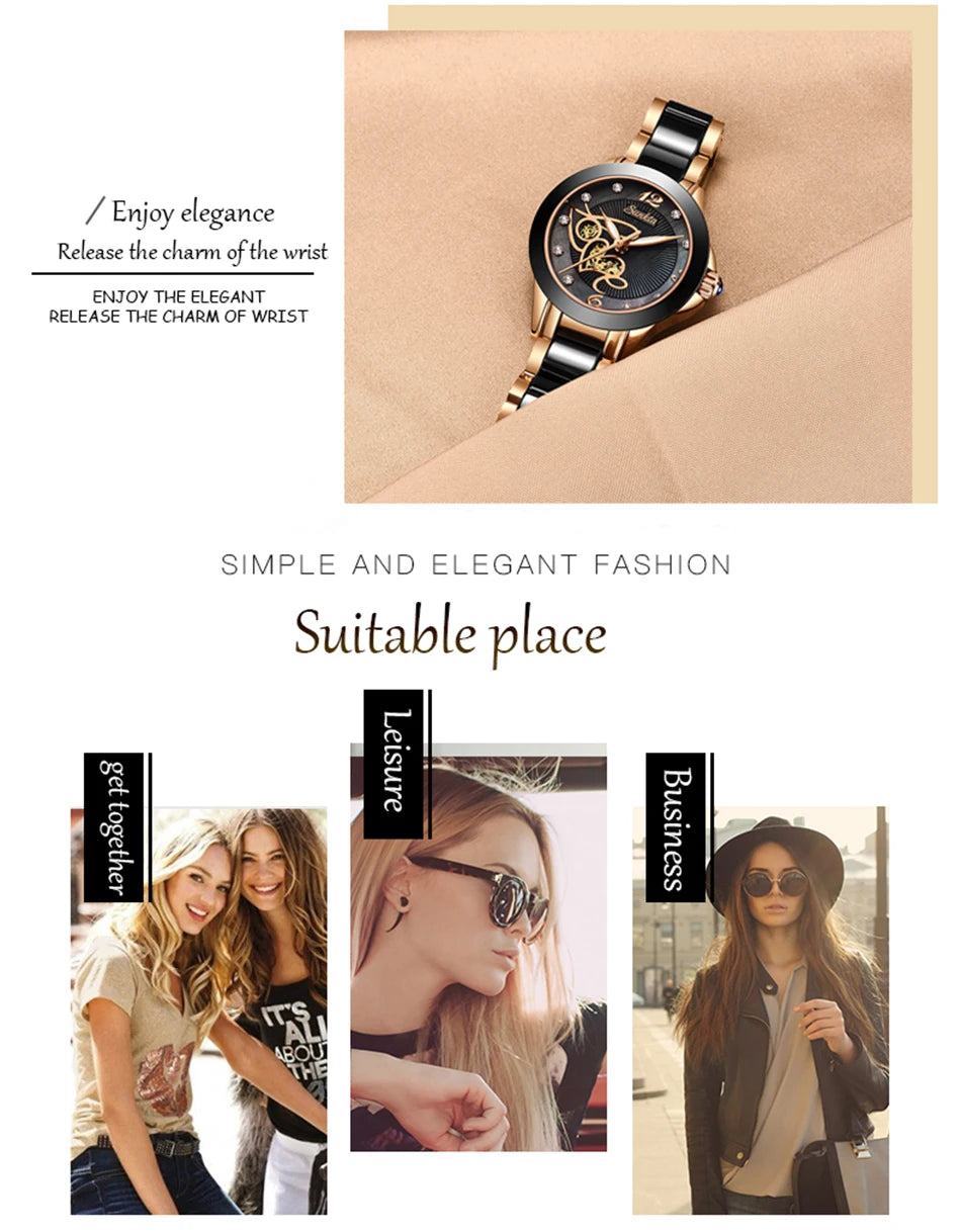 Sunkta Luxury Women Watches