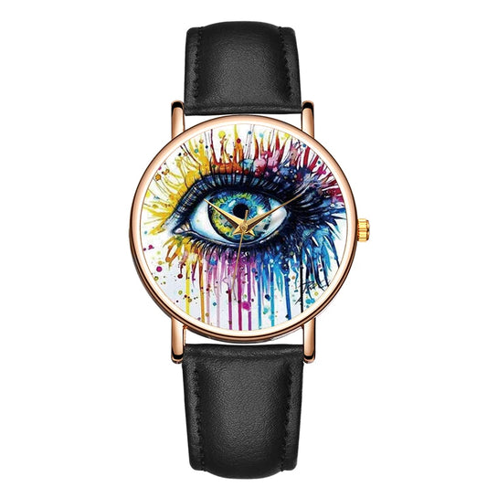 Eye Art Painted Watch