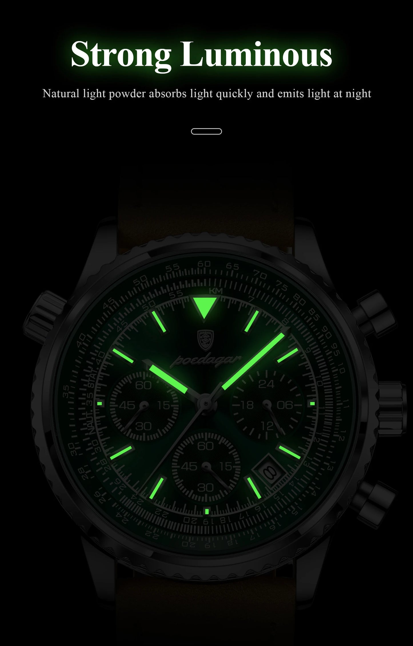 Poedagar Luxury Watch