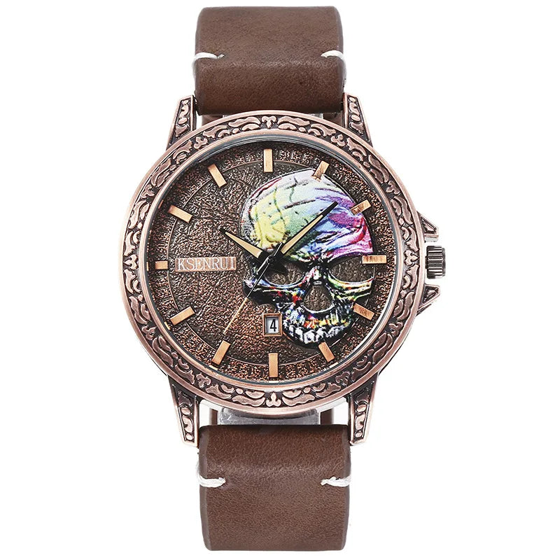 Antique Skull Watch